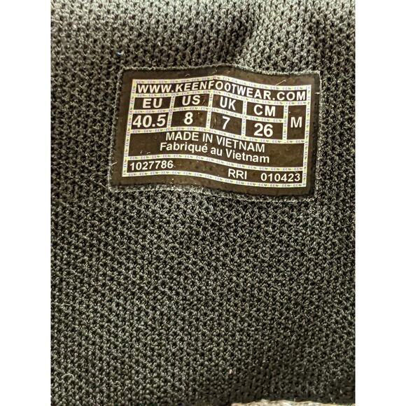 Keen Men's NXIS Evo Mid WP Height Waterproof Hiking Shoe Navy Size 8 - Picture 12 of 12